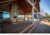 Juniper Tree Lodge: Back Porch Living Area