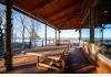 Juniper Tree Lodge: Back Porch Dining Area