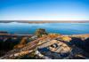 Juniper Tree Lodge: Fire Pit Overlooking Greers Ferry Lake