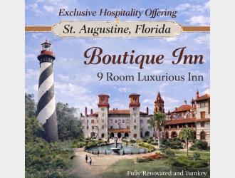 9 Room Luxurious Inn, St. Augustine, Florida