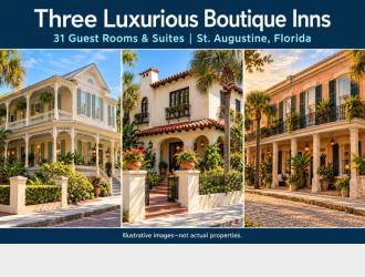 Portfolio of 3 Renovated Historic Boutique Inns